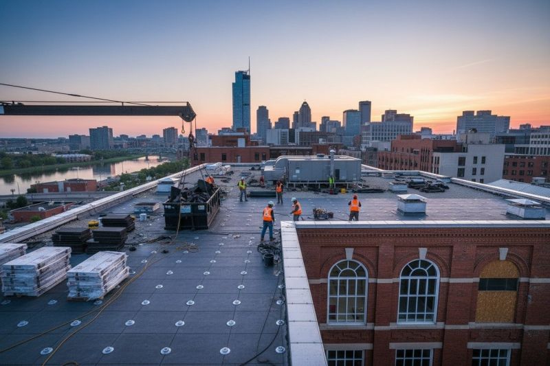 Flat Roof Replacement detail